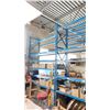 Image 2 : 3 BAYS OF BLUE PARTS SHELVING 96" X 30" X 10" (CONTENTS NOT INCLUDED)