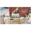 Image 1 : DEWALT DWS780 12" DOUBLE BEVELED COMPOUND MITER SAW ON FOLDING DEWALT STAND