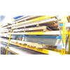 Image 8 : REMAINING CONTENTS OF SIGN MATERIAL LOCATED ON 3 BAY METAL RACKING