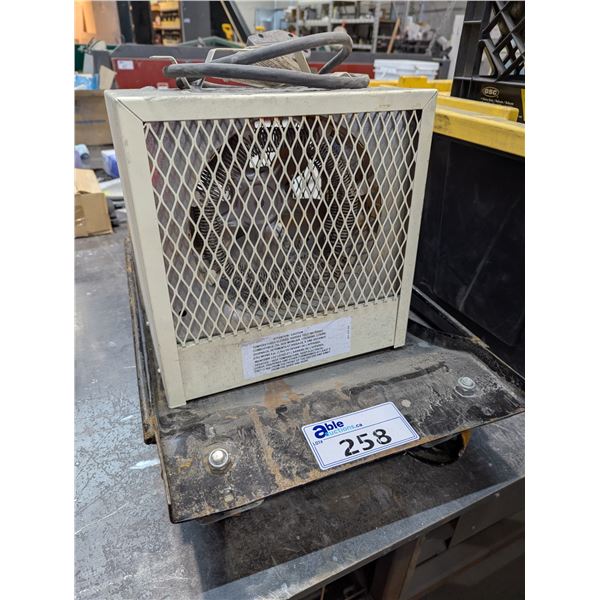 VEHICLE DOLLY & SHOP HEATER