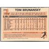Image 2 : 1983 O-PEE-CHEE TOM BRUNANSKY - SIGNED