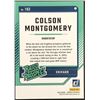 Image 2 : 2024 DONRUSS COLSON MONTGOMERY ROOKIE CARD