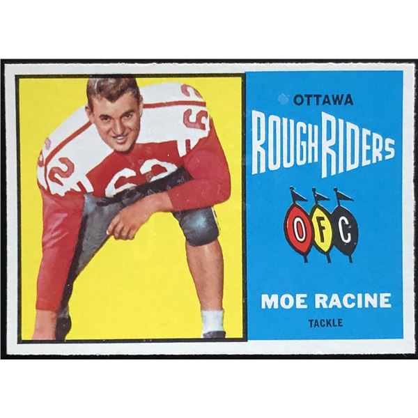 1964 O-PEE-CHEE CFL MOE RACINE (HOF)