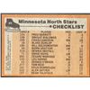 Image 2 : 1975-76 NHL TOPPS MINNESOTA NORTH STARS
