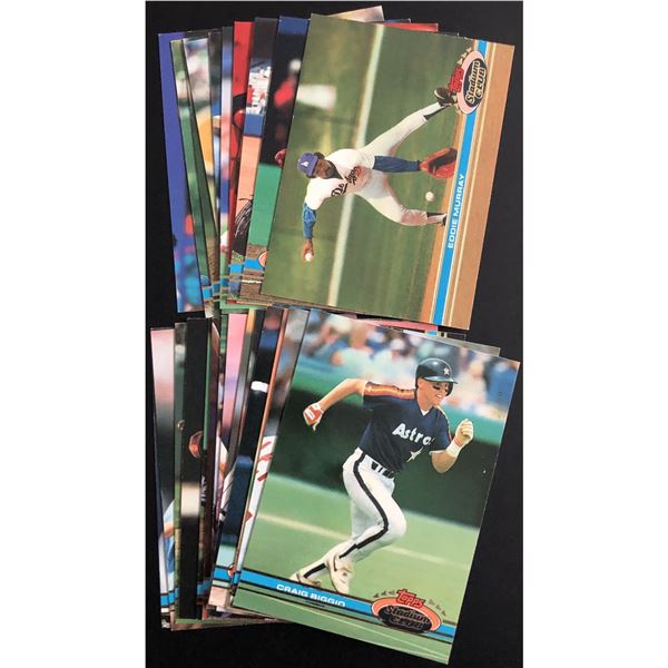 1991 TOPPS STADIUM BASEBALL COLLECTION - 25 CARDS