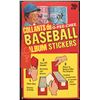 Image 1 : 1982 O-PEE-CHEE BASEBALL STICKERS - SEALED BOX