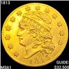 Image 1 : 1813 $5 Gold Half Eagle UNCIRCULATED