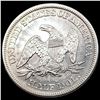 Image 2 : 1853 Arrows Rays Seated Liberty Half Dollar CH BU
