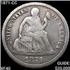 Image 1 : 1871-CC Seated Liberty Dime NEARLY UNCIRCULATED