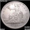 Image 1 : 1874-CC Silver Trade Dollar UNCIRCULATED
