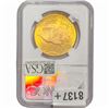 Image 2 : 1927 $20 Gold Double Eagle NGC MS65
