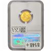 Image 2 : 1908 $2.50 Gold Quarter Eagle NGC MS61