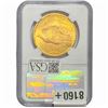 Image 2 : 1907 $20 Gold Double Eagle NGC MS63
