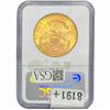 Image 2 : 1097-S $20 Gold Double Eagle NGC MS62