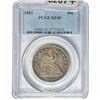 Image 1 : 1882 Seated Liberty Half Dollar PCGS XF45