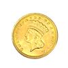Image 1 : 1870 Rare Gold Dollar