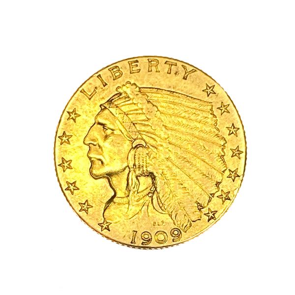 1909 $2.50 Gold Quarter Eagle