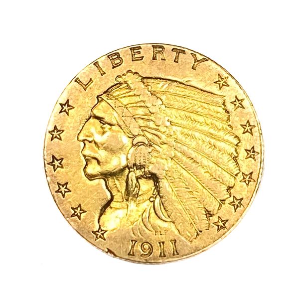 1911 $2.50 Gold Quarter Eagle