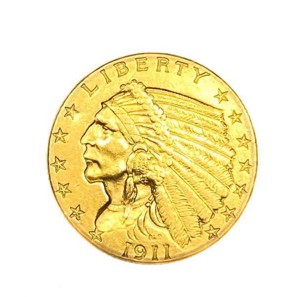 1911 $2.50 Gold Quarter Eagle