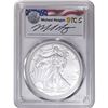 Image 2 : [4 Coins] 2021 U.S. Silver Eagle w/Box PCGS MS69