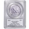Image 3 : [2]2021 Silver $25 Palladium w/Box PCGS MS70