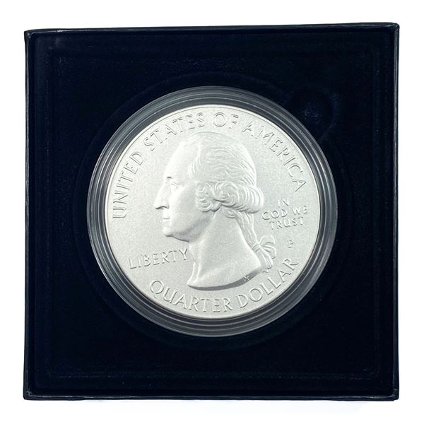 2018 Silver 5oz Quarter Voyageurs