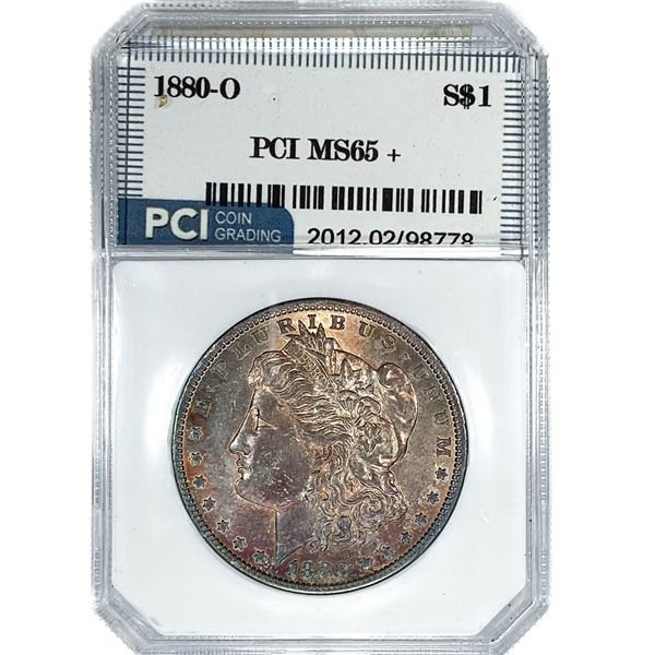 [2 Coins] 1880-1886 Morgan Silver Dollar PCI MS64+-65+