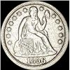 Image 1 : 1856 LARGE DATE Seated Liberty Dime CIRC