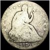 Image 1 : 1876-CC Seated Liberty Half Dollar NICELY CIRCULATED