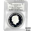 Image 1 : 2020-P Tuvalu Iwo Jima 25th Anniv. 2oz Silv PCGS PR70 DCAM