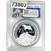 Image 2 : 2020-P Tuvalu Iwo Jima 25th Anniv. 2oz Silv PCGS PR70 DCAM