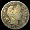 Image 1 : 1901-S Barber Dime NICELY CIRCULATED