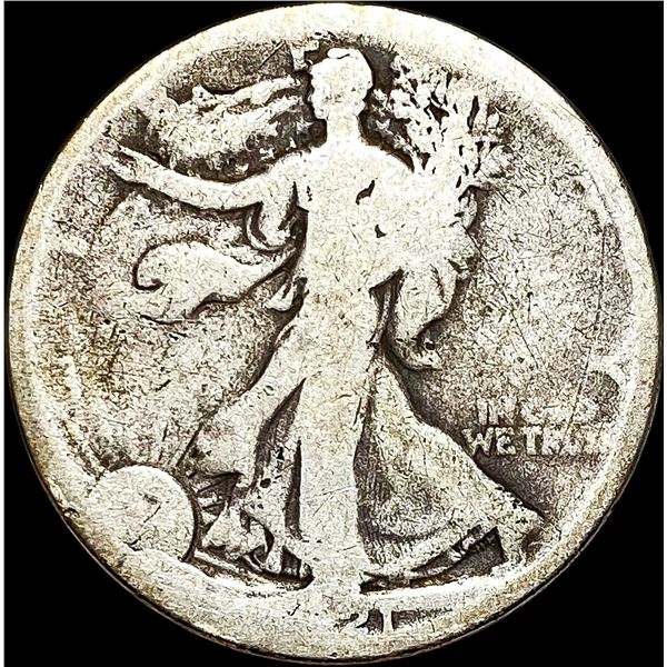 1921 Walking Liberty Half Dollar NICELY CIRCULATED