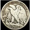 Image 2 : 1921-D Walking Liberty Half Dollar NICELY  CIRCULATED