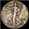 Image 1 : 1938-D Silver Half Dollar Walking Liberty LIGHTLY CIRCULATED