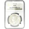 Image 1 : 1898-O Morgan Silver Dollar NGC MS65