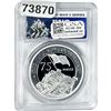 Image 2 : 2020-P Tuvalu Iwo Jima 75th Anniv. 2OZ Silver $2 PR70 DCAM