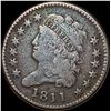 Image 1 : 1811 Classic Head Half Cent NICELY CIRCULATED