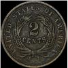 Image 2 : 1864 Bronze Two-Cent Piece LIGHTLY CIRCULATED