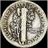 Image 2 : 1921 Silver Mercury Dime NICELY CIRCULATED