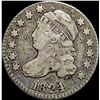 Image 1 : 1824 Capped Bust Dime LIGHTLY CIRCULATED