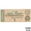 Image 1 : 1864 $5 Confederate States America