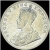 Image 1 : 1919 India George V Silver One Rupees UNCIRCULATED