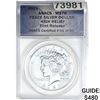 Image 1 : 2021 Silver Peace Dollar ANACS MS70 High Relief