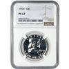 Image 1 : 1959 Franklin Half Dollar NGC PF67