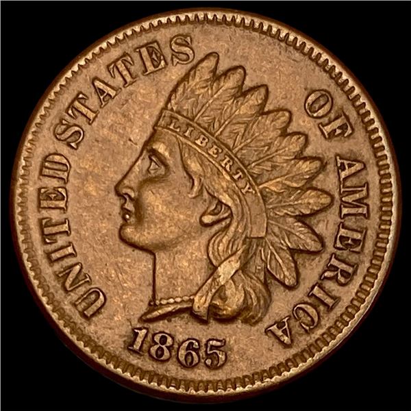 1865 Indian Head Cent CLOSELY UNCIRCULATED