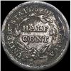 Image 2 : 1855 Braided Hair Half Cent CLOSELY  UNCIRCULATED