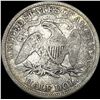 Image 2 : 1869 Seated Liberty Half Dollar NICELY  CIRCULATED