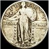 Image 1 : 1927-S Silver Standing Liberty Quarter NICELY  CIRCULATED