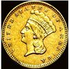 Image 1 : 1857 Gold $1 Indian Head Type 3 HIGH GRADE